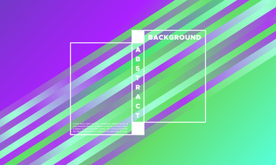 Abstract Geometric Banner with Gradient.