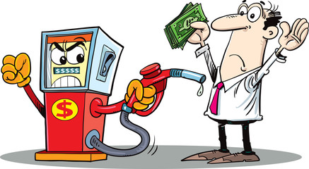 Angry Gas Pump