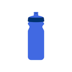 Sport bottle fitness equipment vector illustration