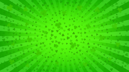 St. Patricks Day bright background