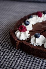 chocolate cheesecake