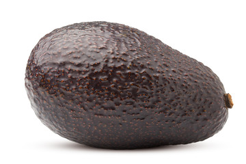 avocado, clipping path, isolated on white background full depth of field