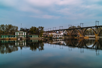 Fototapeta premium railroad bridge
