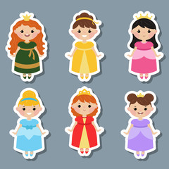 Collection of beautiful princesses