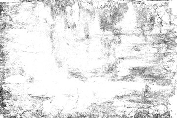 Fototapeta na wymiar Black and white Texture of cracks, chips, scuffs. Abstract pattern of monochrome elements