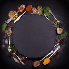 Ball of yarn on the white background