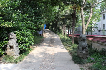 alley in the park