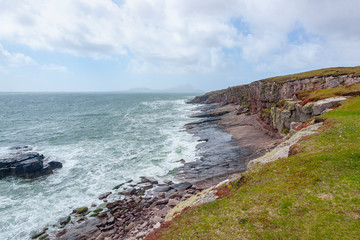 coastal scenery in Connemara
