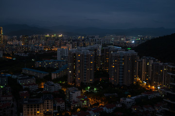 Modern City at Night