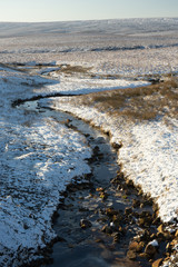 Pennine winter landscape