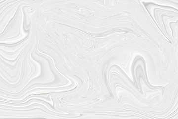 Marble with a white background pattern in a gray strip. Texture of wavy lines and patterns for wallpaper.