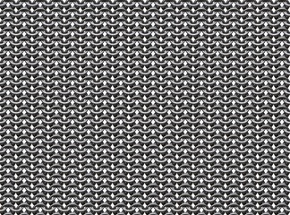 seamless chainmail texture on white background