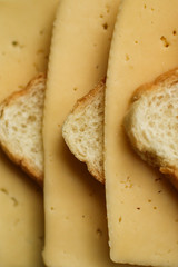 cheese, sandwich, bread (delicious snack). Top. Food background