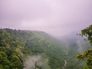 Huge Waterfall in Mahabaleshwar - 247356885