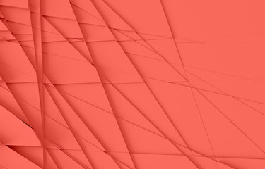 Abstract background of straight lines dissecting the surface into separate parts 3d illustration
