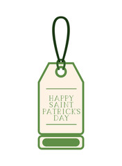 st patrick day commercial tag isolated icon