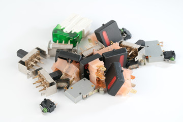 different radio electronic components