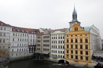 Fototapeta na wymiar Prague facade