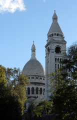 Fototapeta na wymiar Basilique of Sacre Coeur, Montmartre, Paris, France