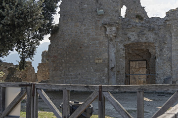 Fototapeta premium Italia Marche Civitella del Tronto città fortezza vedute del forte