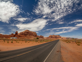 Monument Valley, Colorado Plateau region,  Arizona – Utah, United States, Navajo Indian Reservation Territory, National park