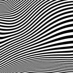 Abstract geometric pattern with visual distortion effect