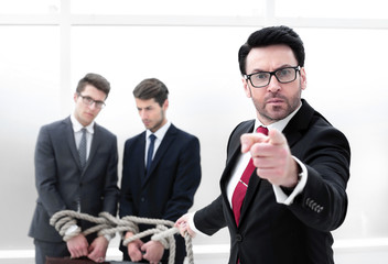boss is holding related employees and pointing the finger at you