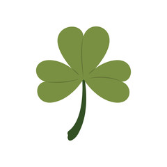 lucky clover isolated icon