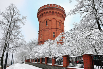 zima w Olsztynie © Janusz Lipiński