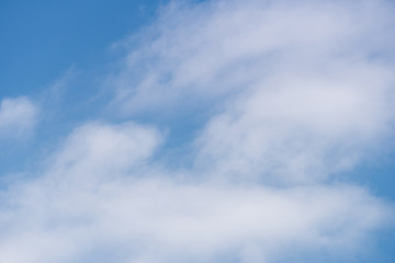 The sky is full of moving clouds. Feel free and enthusiastic. Suitable to use as a background image.