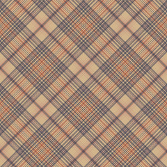 Vintage check fabric texture plaid seamless pattern