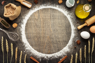 wheat flour and bakery ingredients