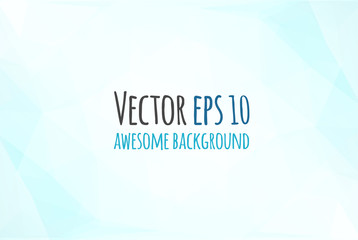 Vector light business background. Abstract blue and white geometric corporate design.