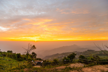 Morning light on the hill 9