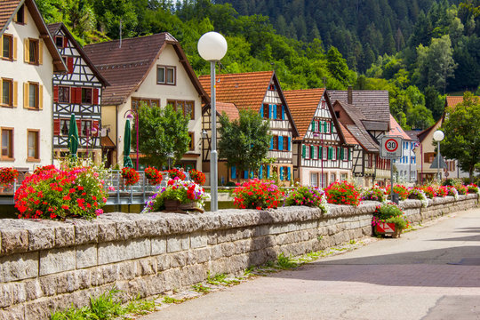 Schiltach in Black Forest, Germany