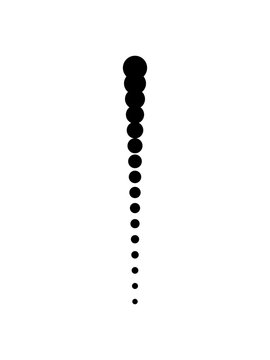 linie strich reihe kunst punkte muster raster design verlauf dots schraffur fl&auml;che cool &uuml;bergang