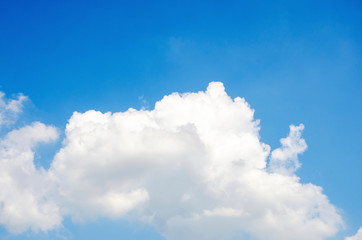 Naklejka na ściany i meble Clouds and sky with blurred pattern background