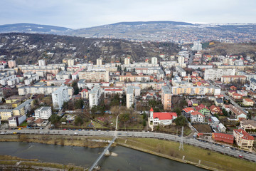 Fototapeta premium Aerial urban landscape
