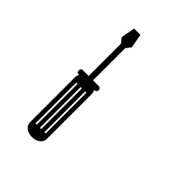 Screwdriver icon vector