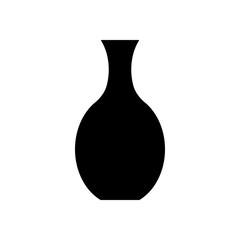 Vase icon vector