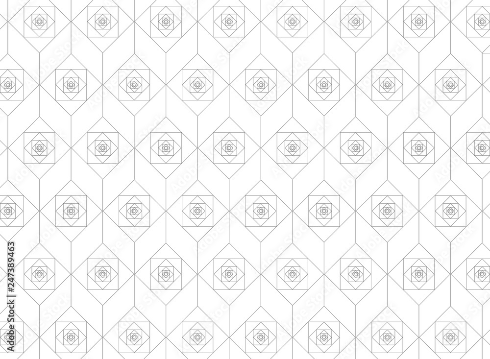 Poster abstract modern square geometric line pattern background.
