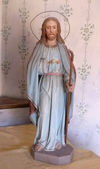 Jesus Christ, chapel in the village Stitar, Croatia  © zatletic