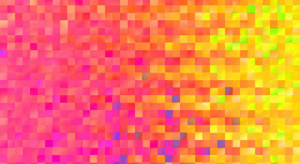 Abstract square blocks shapes gradient pattern background