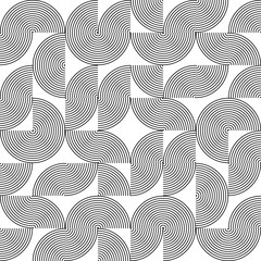 Creative modern seamless geometrical patern