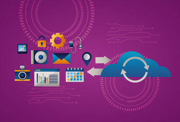 cloud computing concept