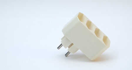white  electric splitter