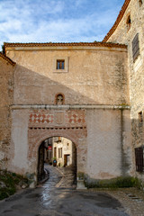 Fototapeta na wymiar Gateway to Pedraza, Segovia, Spain