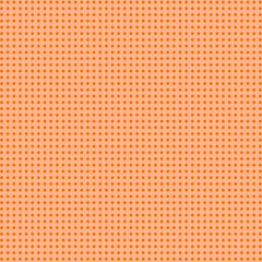 The red dots on  orange  background   for text, logo, banner, poster, label, sticker, layout. 