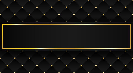 Abstract . Geometric square black background ,light and shadow. Vector.