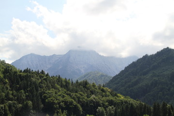 erg, landschaft, natur, himmel, cloud, wald, alpen, green, anreisen, blau, sommer, anblick, baum, panorama, schnee, hills, -t&auml;ler, sch&ouml;n, gipfel, high, fremdenverkehr